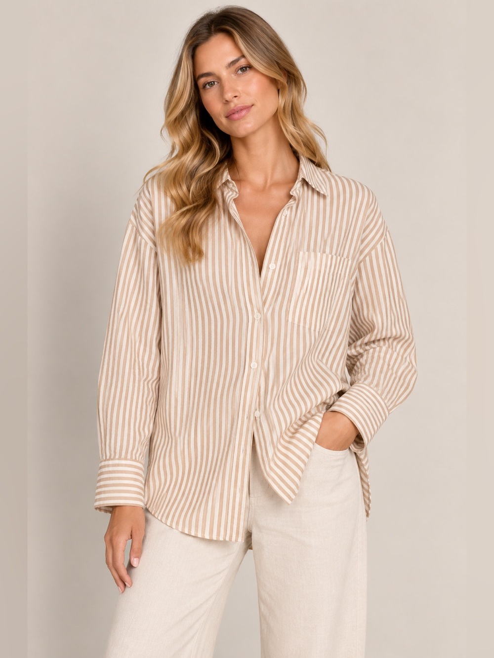 The Bennet Buttondown Shirt‎ by Maeve Medium